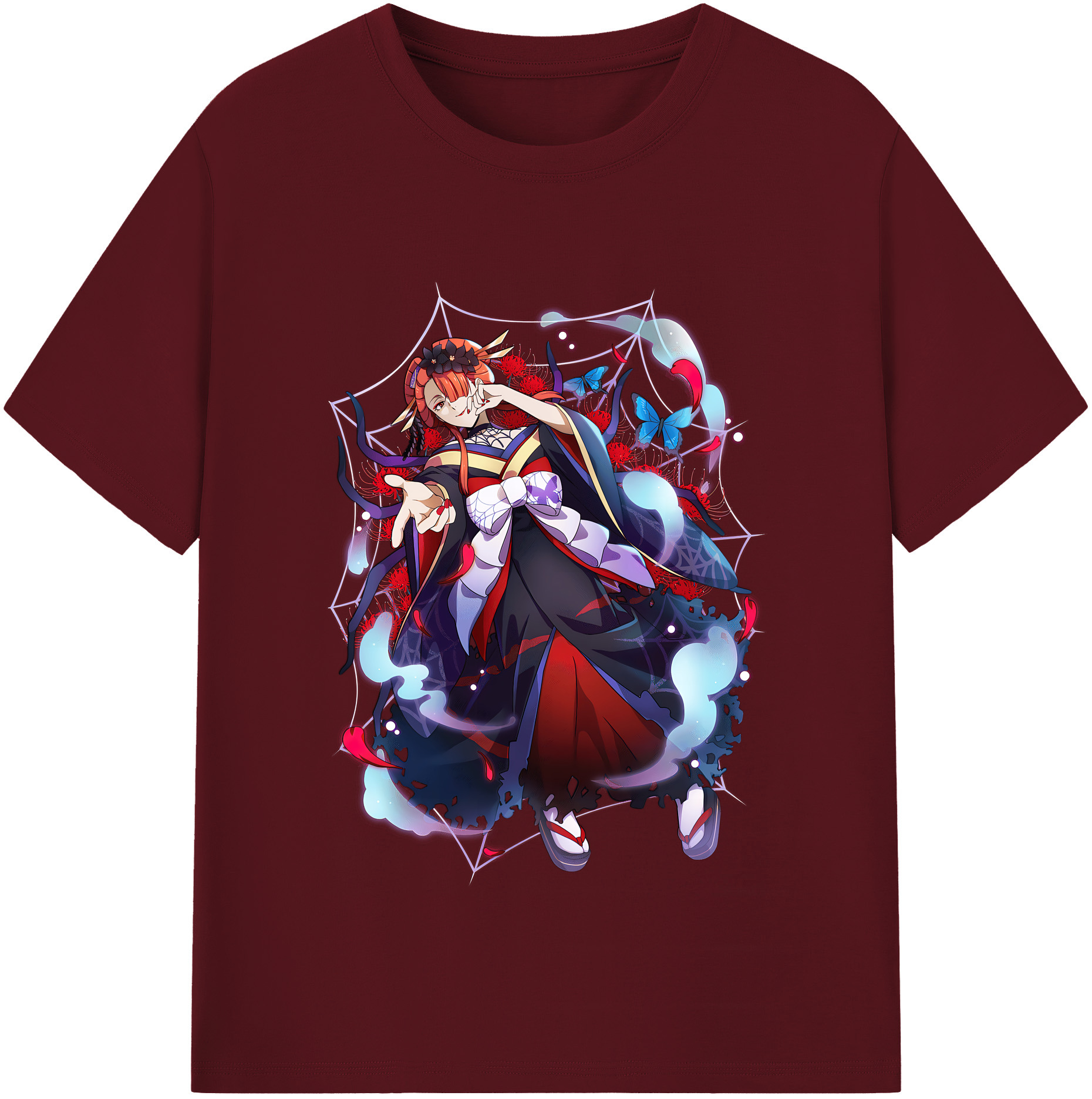 （画像用） 文豪ストレイドッグス Bungo Stray Dogs 綿100％半袖Tシャツ（フロントプリント）